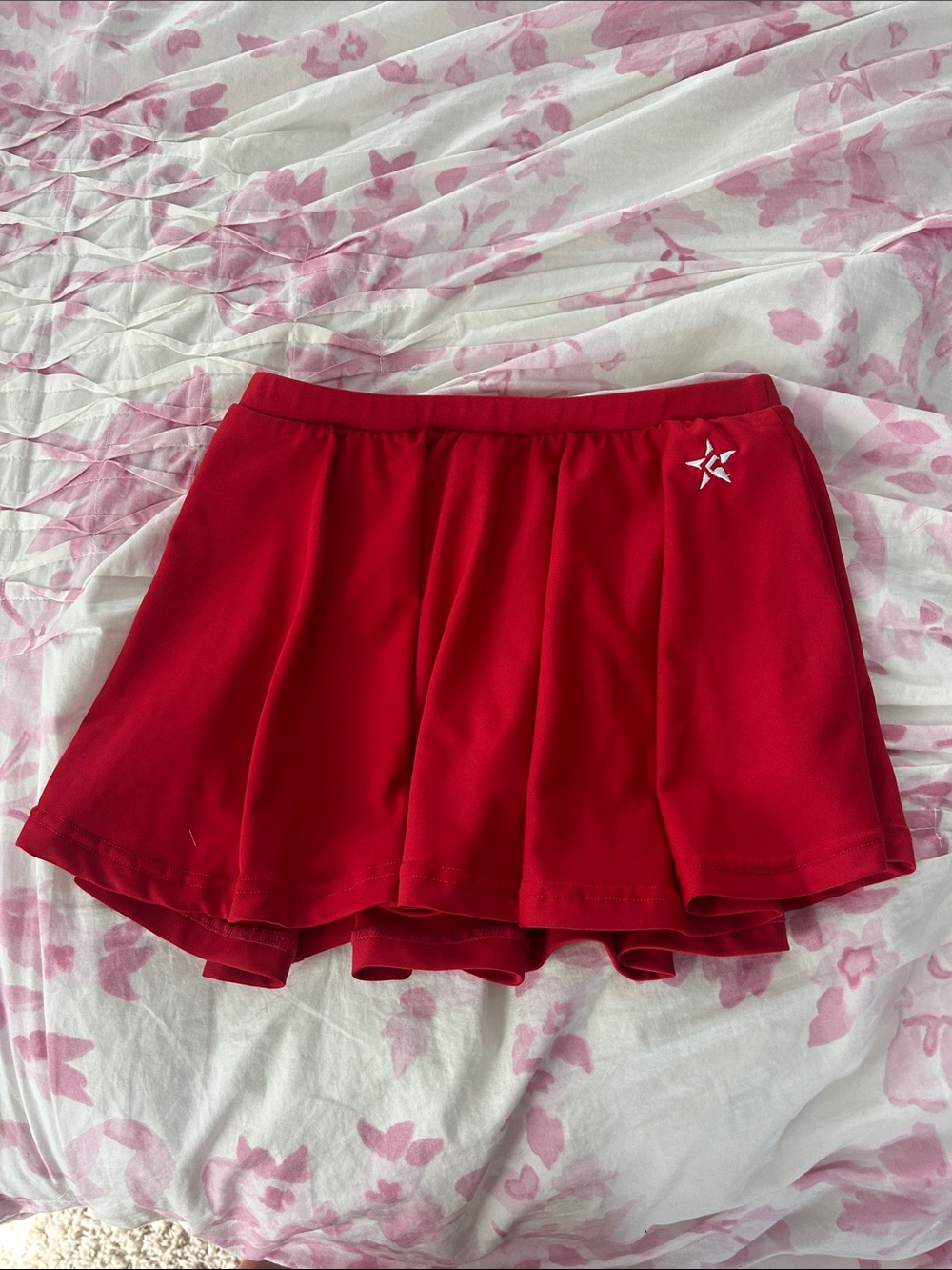 rebels Red Women's Athletic Skort